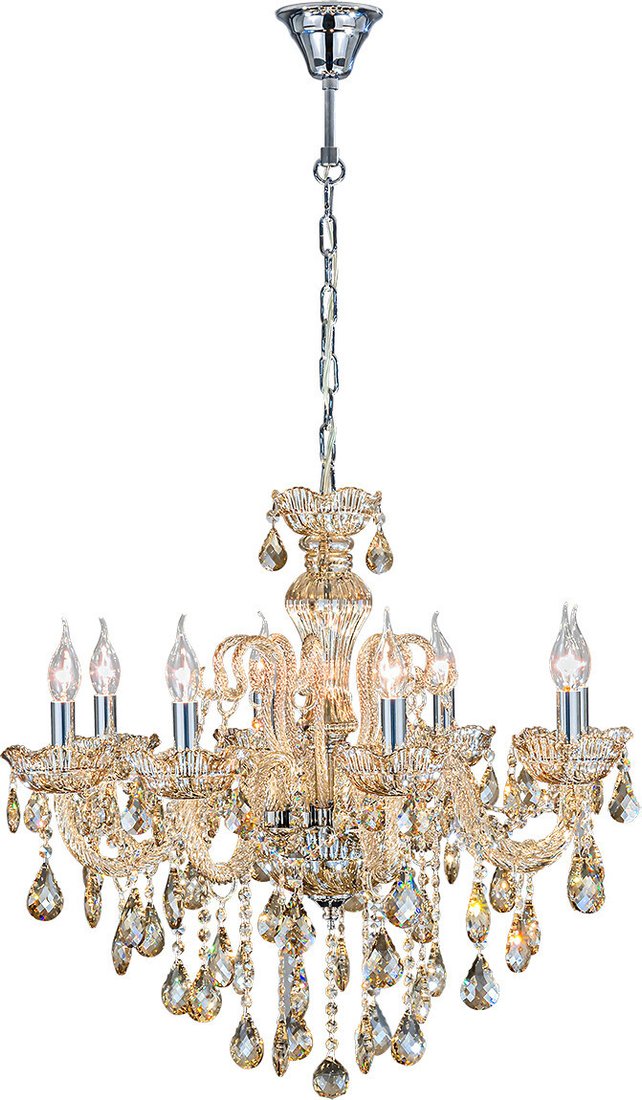 

Подвесная люстра Escada Magic 1139/8S E14*40W Chrome