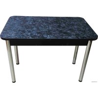 Кухонный стол Solt Мила 1 (костило тёмный/ноги круглые хром)