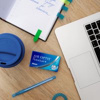 Контактные линзы Air Optix Plus HydraGlyde Sph-9.50 R8.6 D14.2