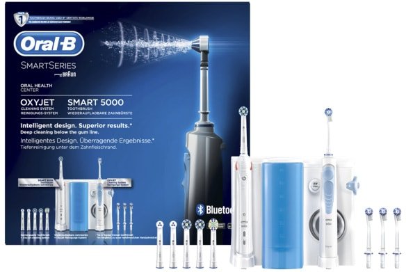 

Электрическая зубная щетка и ирригатор Oral-B OxyJet + Smart 5000 OC601.565.5