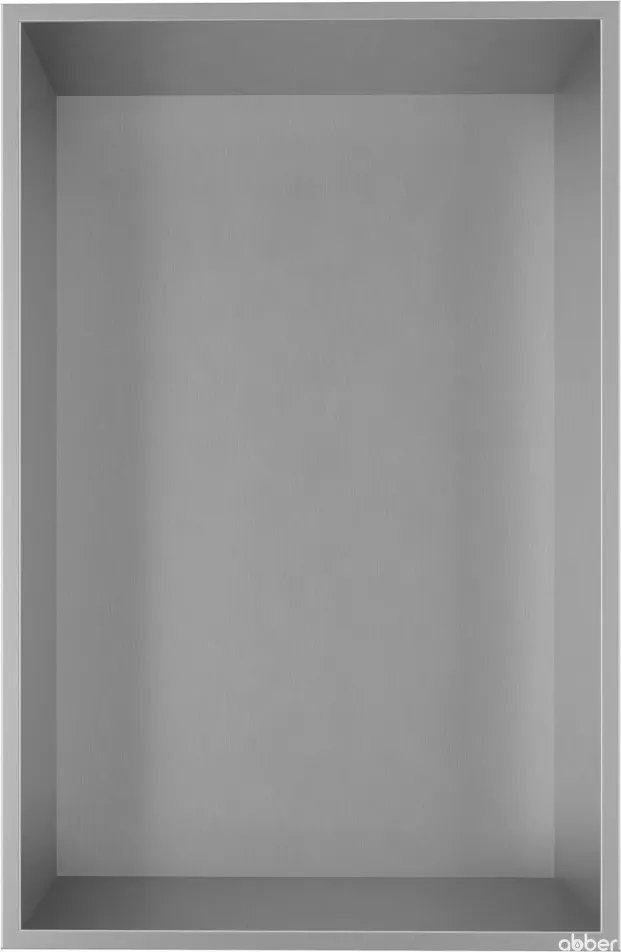 

Abber Полка для ванной Nischen AN3001BST (сталь брашированная)