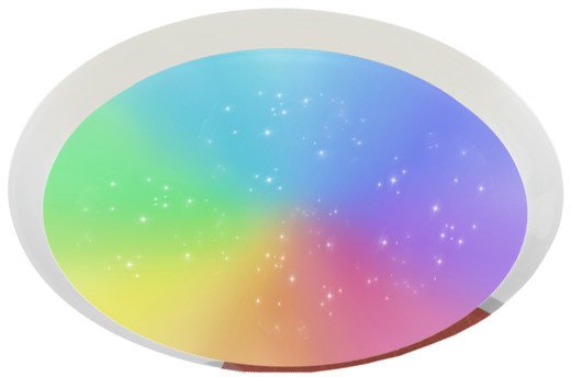 

Светильник-тарелка In Home Comfort Galaxy-RGB 4690612044613 (с пультом)