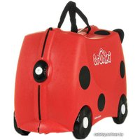 Чемодан-спиннер Trunki Божья коровка (красный)