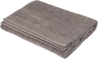 Полотенце Mio Tesoro Бордюр Махровое 70x140 450г (темно-серый)