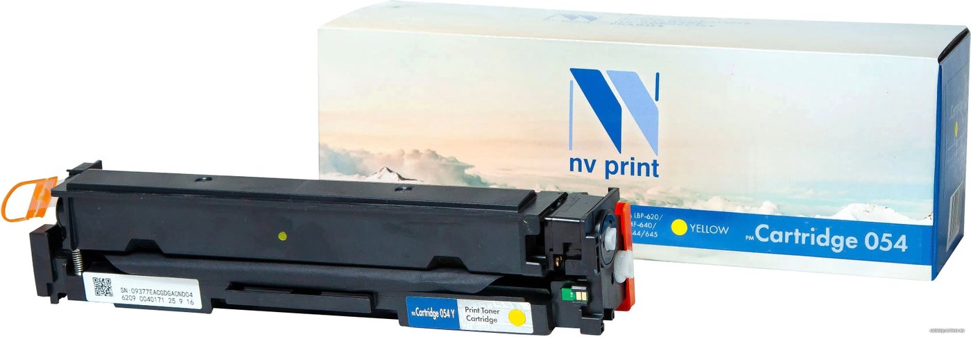 Картридж NV Print NV-054Y (аналог Canon 054 Yellow)