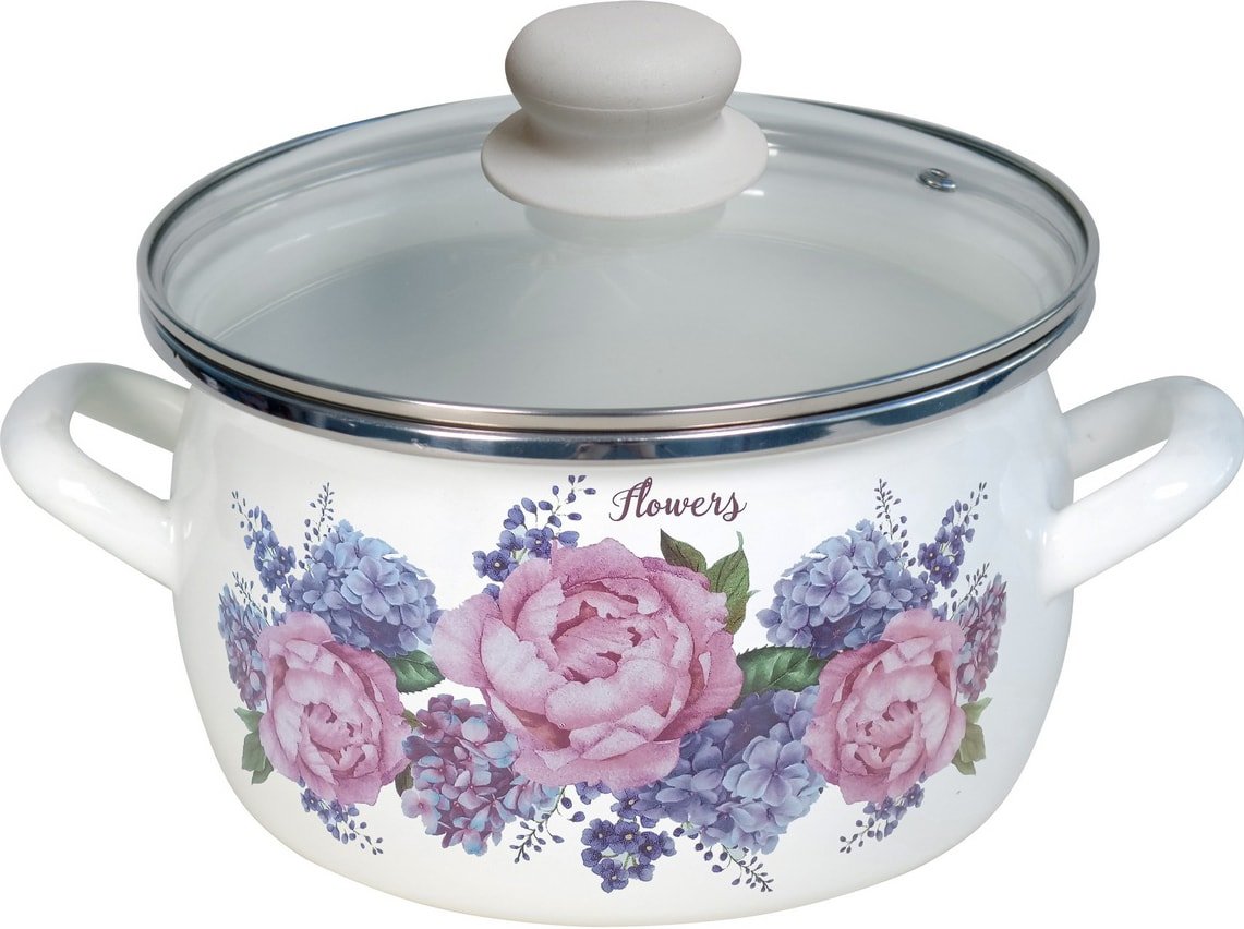 

Кастрюля Omelia Гортензия 1-2425112 2.5 л
