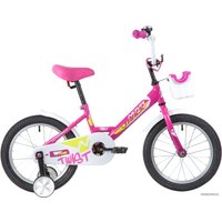 Детский велосипед Novatrack Twist New 16 2020 161TWIST.PN20 (розовый/белый)
