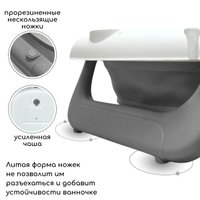 Ванночка для купания Bubago Felice (серый)