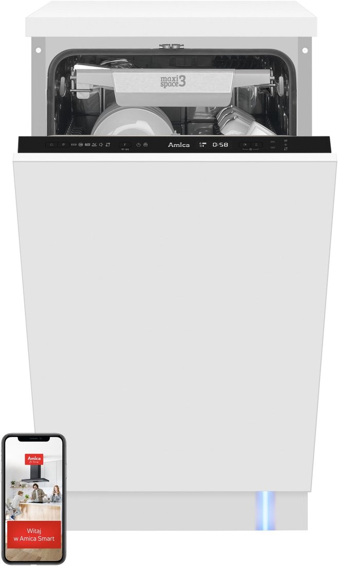 

Встраиваемая посудомоечная машина Amica DIM46B6EBOC Studio