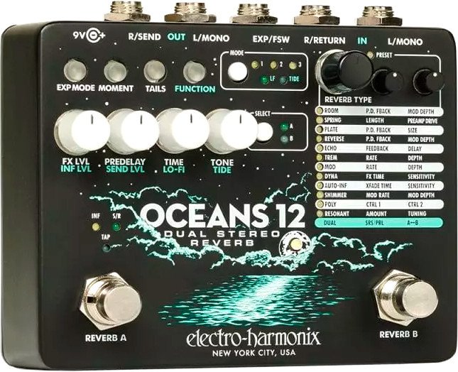 

Гитарная педаль Electro-Harmonix Oceans 12
