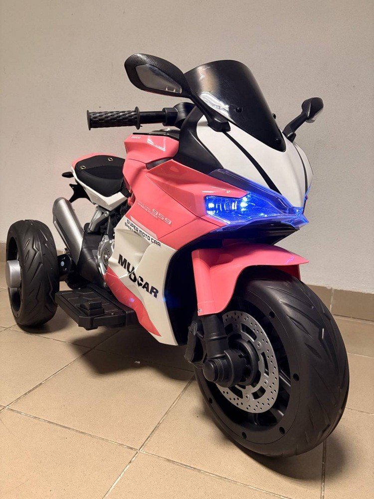 

Электромотоцикл Baby Driver Ducati E003EE (розовый)