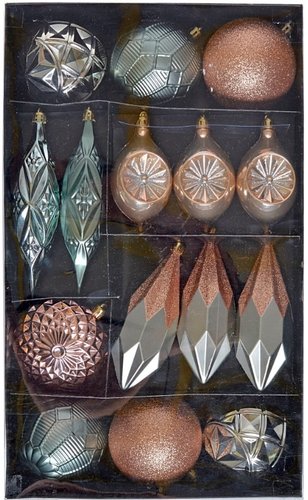 Albero Di Natale 16 пластиковых шаров 3158