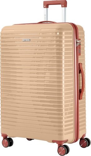 Чемодан MyBag Lumo L (шампанское)