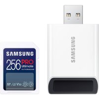 Карта памяти Samsung PRO Ultimate SDXC 256GB (с кардридером)