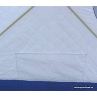 Палатка для зимней рыбалки Следопыт КУБ 3 Эконом (белый/синий)