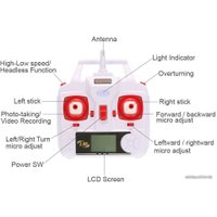 Квадрокоптер Syma X5HC (белый)