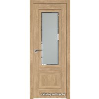 Межкомнатная дверь ProfilDoors 2.90XN L 90x200 (каштан натуральный/стекло square матовое)