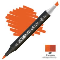 Маркер художественный Sketchmarker Brush Двусторонний O51 SMB-O51 (тыква)