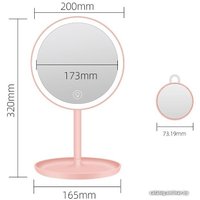 Косметическое зеркало ShineMirror TD-020 (розовый)