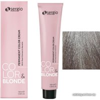 Крем-краска для волос Sergio Professional Color&Blonde 10.12 очень светлый блондин жемчужный лед