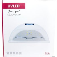 УФ-лампа Global Fashion Sun 5 48W с дисплеем (белый)