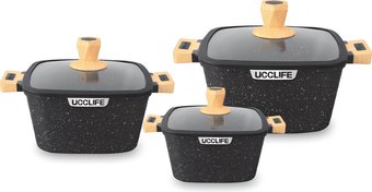 Набор кастрюль UCC Life UC2932