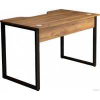 Геймерский стол Millwood Лофт Гонконг ДТ-3 130x70x75 (дуб табачный Craft/черный)