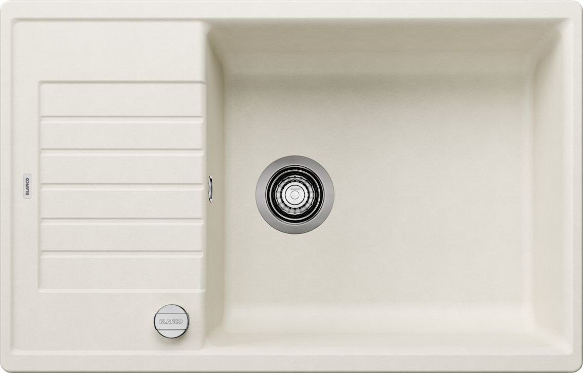 Кухонная мойка Blanco Zia XL 6 S Compact 527213 (мягкий белый, клапан-автомат)
