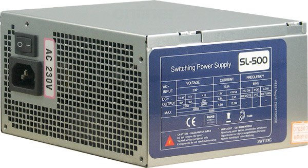 

Блок питания Inter-Tech SL-500