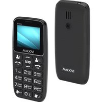 Телефон Maxvi B110ds (черный)
