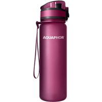 Бутылка для воды АКВАФОР Сити 500 мл (рубиновый)