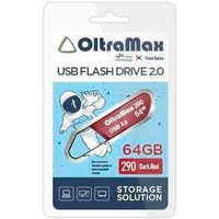 USB Flash OltraMax 290 64GB (красный)