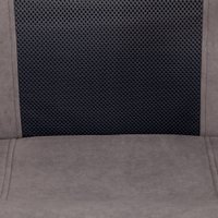 Офисное кресло TetChair Aviator флок/ткань (серый/серый)