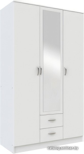 Шкаф распашной Anrex Romano 3D2SZ (белый)
