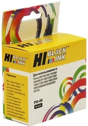 

Картридж Hi-Black HB-PG-40