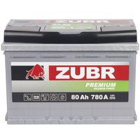 Автомобильный аккумулятор Zubr Premium L+ (80 А·ч) в Орше