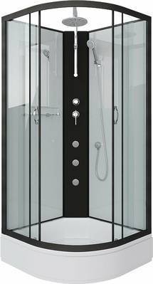 Душевая кабина Niagara NG-6702-14BKTG 100x100x210