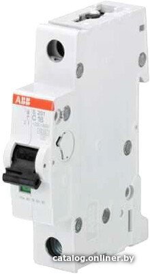 Выключатель автоматический ABB S 201 1P С 63А 6кА 1M 2CDS251001R0634