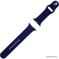 Ремешок KST силиконовый для Apple Watch 42/44 mm (синий)