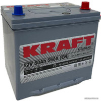 Автомобильный аккумулятор KRAFT Asia 60 JR+ (60 А·ч)