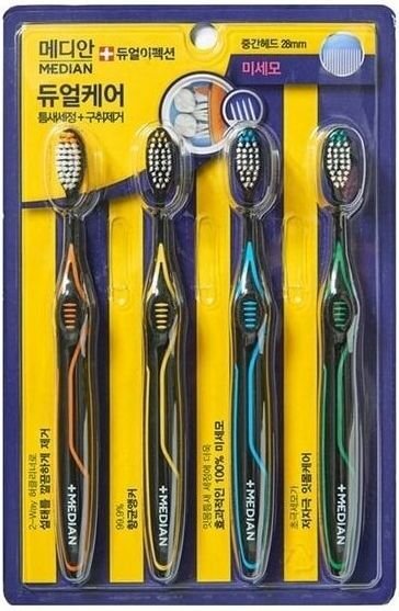 

Набор зубных щеток Median Dual Effection Toothbrush (4 шт)