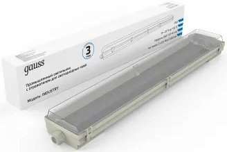 

Линейный светильник Gauss Industry 909410260 (серый)