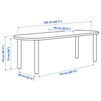 Кухонный стол Ikea Stockholm 2025 s79579984