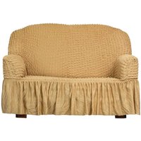 Пледы, покрывала Софатэкс Люкс ПО-4 с оборкой 00874 (песок)