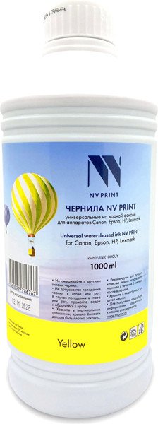 Чернила NV Print NV-INK1000UY