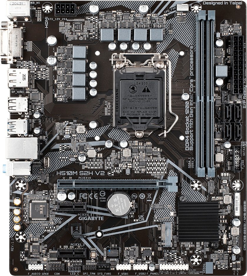 

Материнская плата Gigabyte H510M S2H V2 (rev. 1.0)