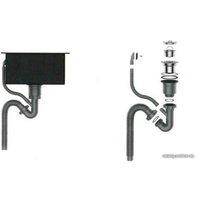 Кухонная мойка Gerhans K36050B-X (черный)