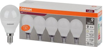 Светодиодная лампочка Ledvance LED Value 4058075578104 E14 7 Вт 3000 К