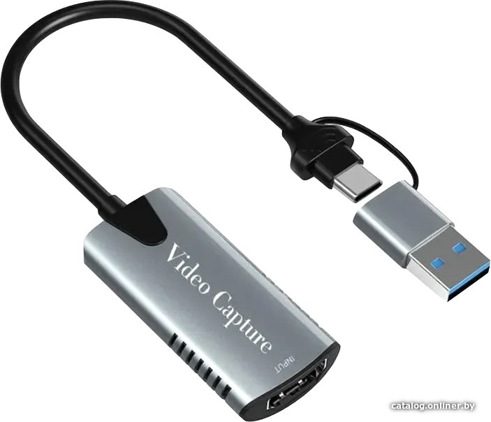 Устройство видеозахвата USBTOP USB 3.1 Type-C/USB 3.0 Type-A - HDMI (ver. 02)