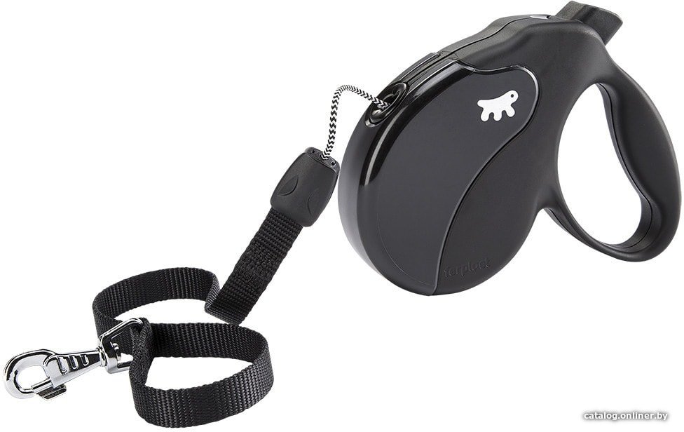 Поводок-рулетка Ferplast Amigo M 75720017 (черный)